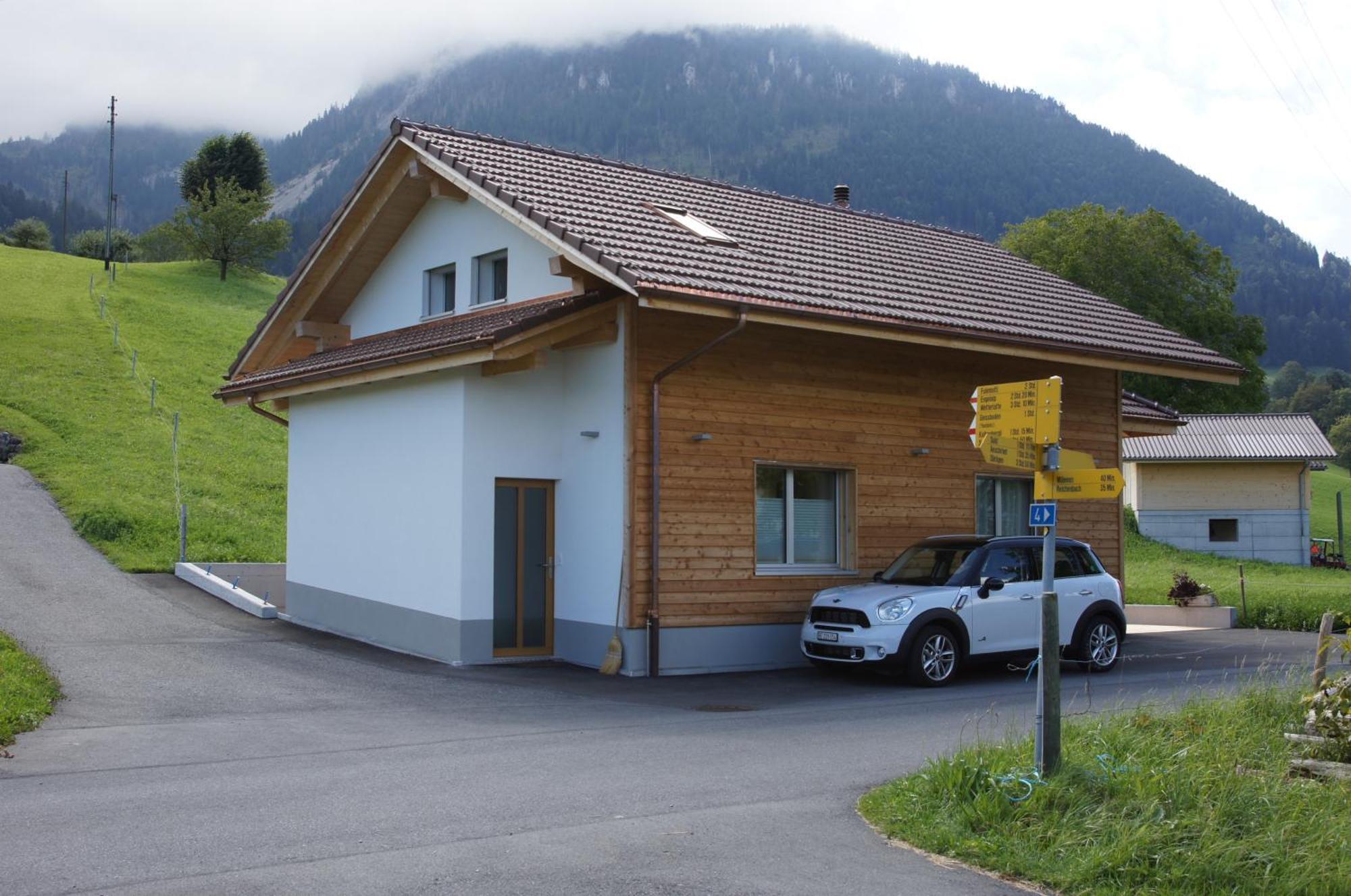 Gaestehaus Myhideaway Reichenbach im Kandertal Buitenkant foto